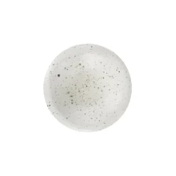 Pomax Vaisselle-BOSQUE - assiette apéritif - grès - DIA 13 x H 2 cm - blanc