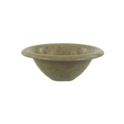 Pomax Vaisselle-BOSQUE - bol à céréales - grès - DIA 17 x H 6 cm - olive