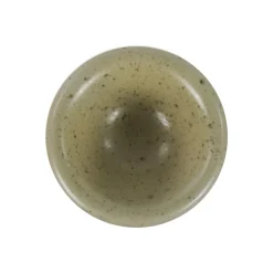 Pomax Vaisselle-BOSQUE - bol à céréales - grès - DIA 17 x H 6 cm - olive