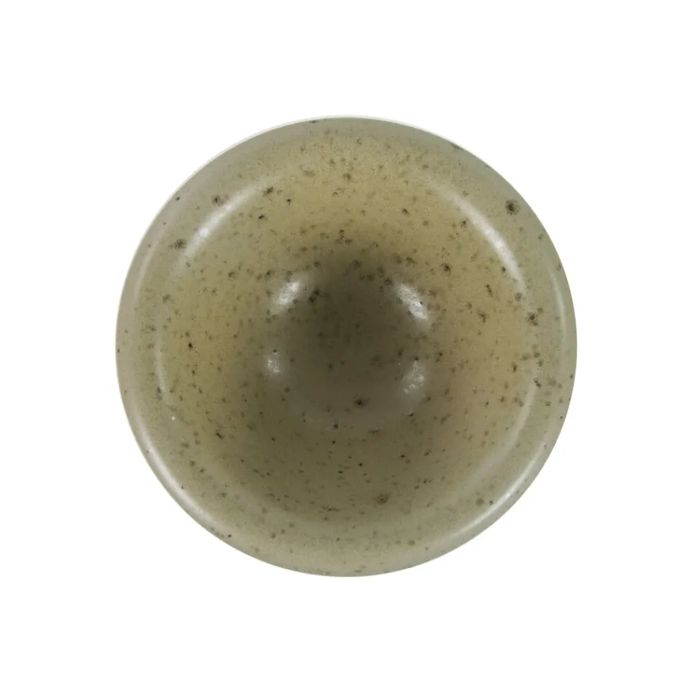 Pomax Vaisselle-BOSQUE - bol à céréales - grès - DIA 17 x H 6 cm - olive