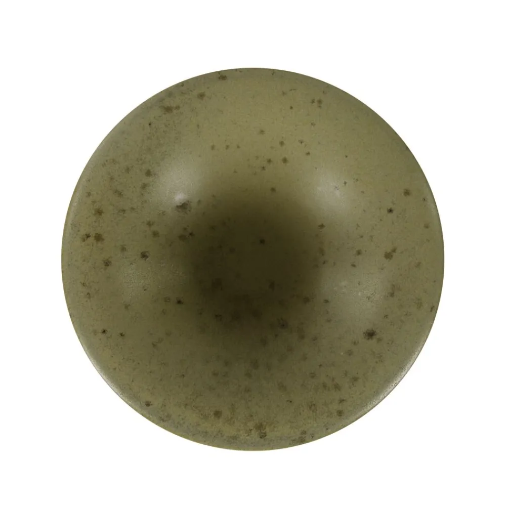 Pomax Vaisselle-BOSQUE - bol à pâtes/soup - grès - DIA 20 x H 5 cm - olive