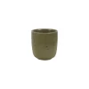 Pomax Vaisselle-BOSQUE - gobelet - grès - DIA 9 x H 10 cm - olive