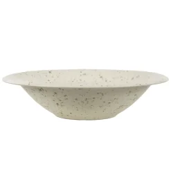 Pomax Vaisselle-BOSQUE - saladier - grès - DIA 31,5 x H 8,2 cm - blanc