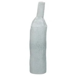 Pomax Vases-BOTELLIA - vase - faïence - DIA 11 x H 45 cm - gris clair