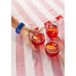 Pomax Verres-BUBBLE - verre à eau - verre - DIA 8,2 x H 11 cm - transparent