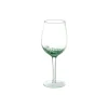 Pomax Verres-BUBBLE - verre à vin blanc - verre - DIA 8,5 x H 21 cm - vert pâle