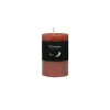 Pomax Bougies-CANDLE - bougie - cire de paraffine - DIA 5 x H 8 cm - terracotta