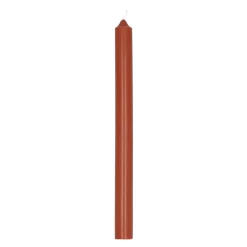 Pomax Bougies-CANDLE - bougie - cire de paraffine - H 25 cm - terracotta