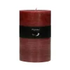 Pomax Bougies-CANDLE - bougie - cire de paraffine - DIA 10 x H 15 cm - terracotta