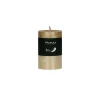 Pomax Bougies-CANDLE - bougie - cire de paraffine - DIA 5 x H 8 cm - champagne