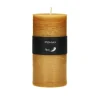 Pomax Bougies-CANDLE - bougie - cire de paraffine - DIA 7 x H 14 cm - soleil
