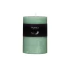 Pomax Bougies-CANDLE - bougie - cire de paraffine - DIA 7 x H 10 cm - aqua clair