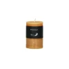 Pomax Bougies-CANDLE - bougie - cire de paraffine - DIA 5 x H 8 cm - soleil