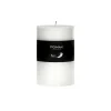 Pomax Bougies-CANDLE - bougie - cire de paraffine - DIA 7 x H 10 cm - Blanc