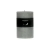 Pomax Bougies-CANDLE - bougie - cire de paraffine - DIA 7 x H 10 cm - lin