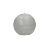 Pomax Bougies-CANDLE - bougie - cire de paraffine - DIA 6 cm - lin
