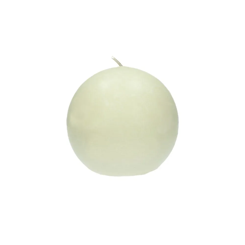 Pomax Bougies-CANDLE - bougie - cire de paraffine - DIA 6 cm - ivoire