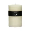 Pomax Bougies-CANDLE - bougie - cire de paraffine - DIA 10 x H 15 cm - ivoire