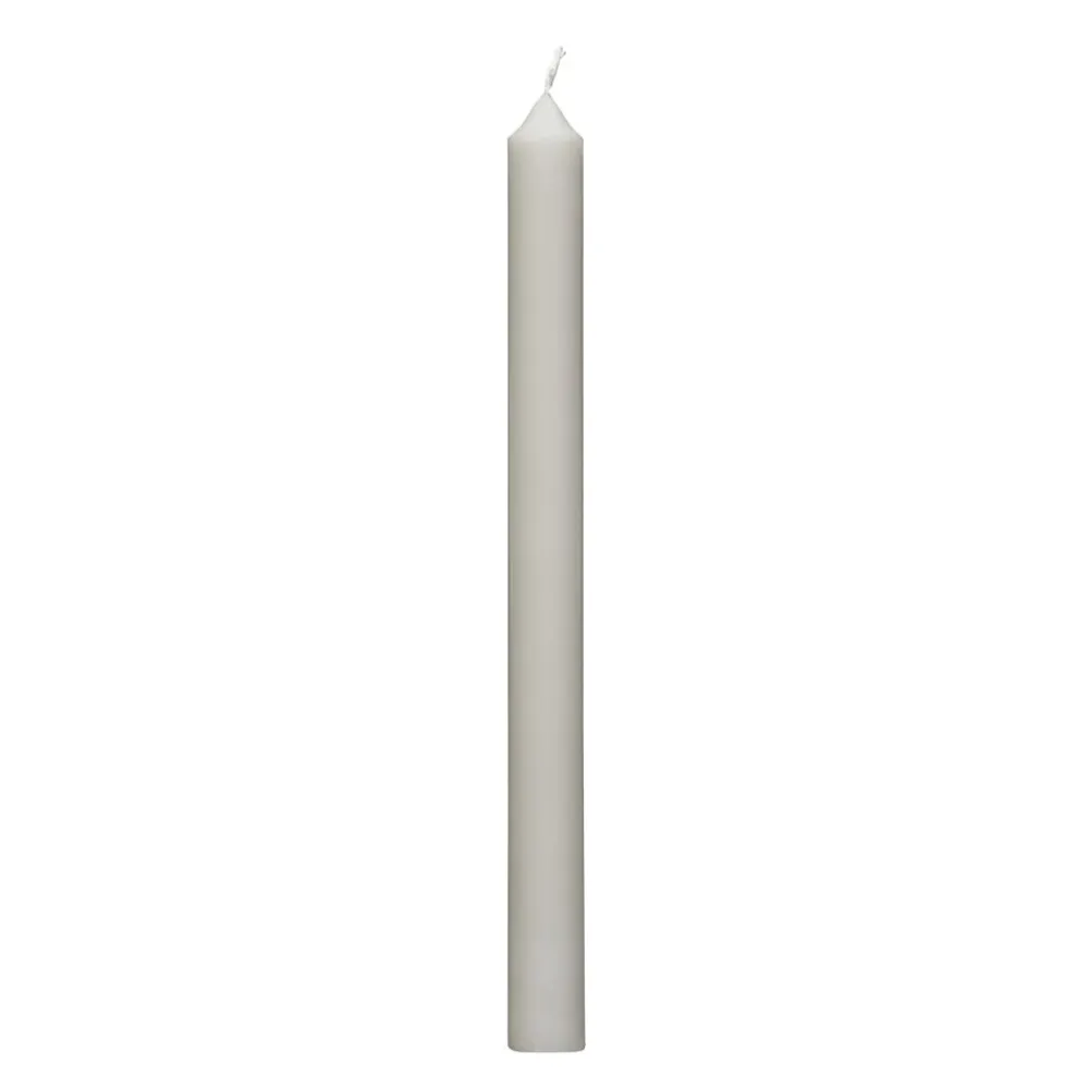 Pomax Bougies-CANDLE - bougie - cire de paraffine - H 25 cm - lin