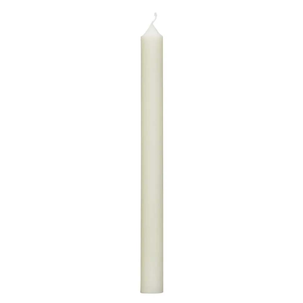 Pomax Bougies-CANDLE - bougie - cire de paraffine - H 25 cm - ivoire