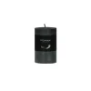 Pomax Bougies-CANDLE - bougie - cire de paraffine - DIA 5 x H 8 cm - noir