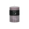 Pomax Bougies-CANDLE - bougie - cire de paraffine - DIA 7 x H 10 cm - lavande