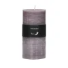 Pomax Bougies-CANDLE - bougie - cire de paraffine - DIA 7 x H 14 cm - lavande