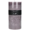 Pomax Bougies-CANDLE - bougie - cire de paraffine - DIA 10 x H 20 cm - lavande