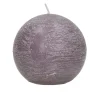 Pomax Bougies-CANDLE - bougie - cire de paraffine - DIA 9 cm - lavande