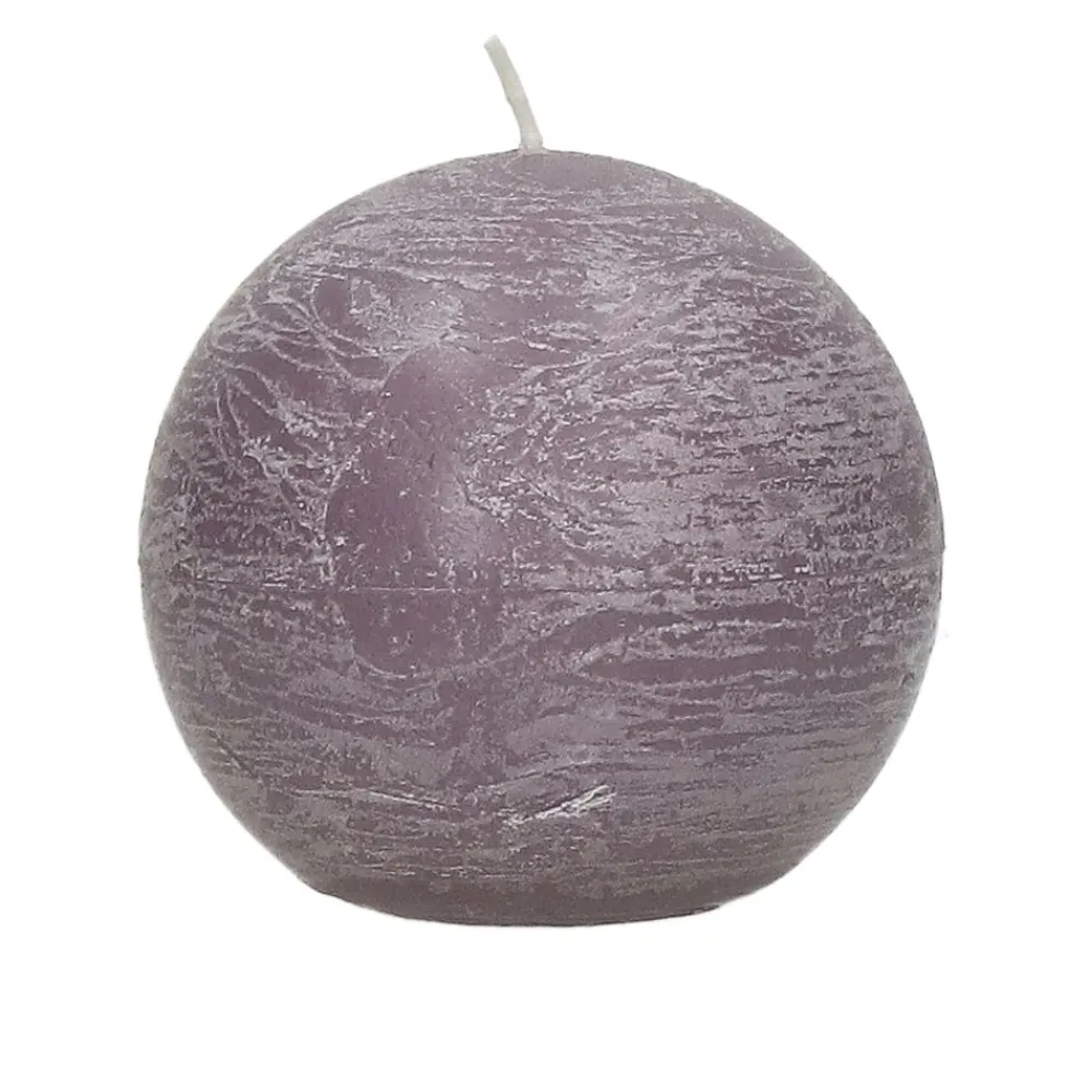 Pomax Bougies-CANDLE - bougie - cire de paraffine - DIA 9 cm - lavande