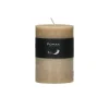 Pomax Bougies-CANDLE - bougie - cire de paraffine - DIA 7 x H 10 cm - miel
