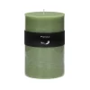 Pomax Bougies-CANDLE - bougie - cire de paraffine - DIA 10 x H 15 cm - avocat