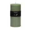 Pomax Bougies-CANDLE - bougie - cire de paraffine - DIA 7 x H 14 cm - avocat