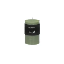Pomax Bougies-CANDLE - bougie - cire de paraffine - DIA 5 x H 8 cm - avocat