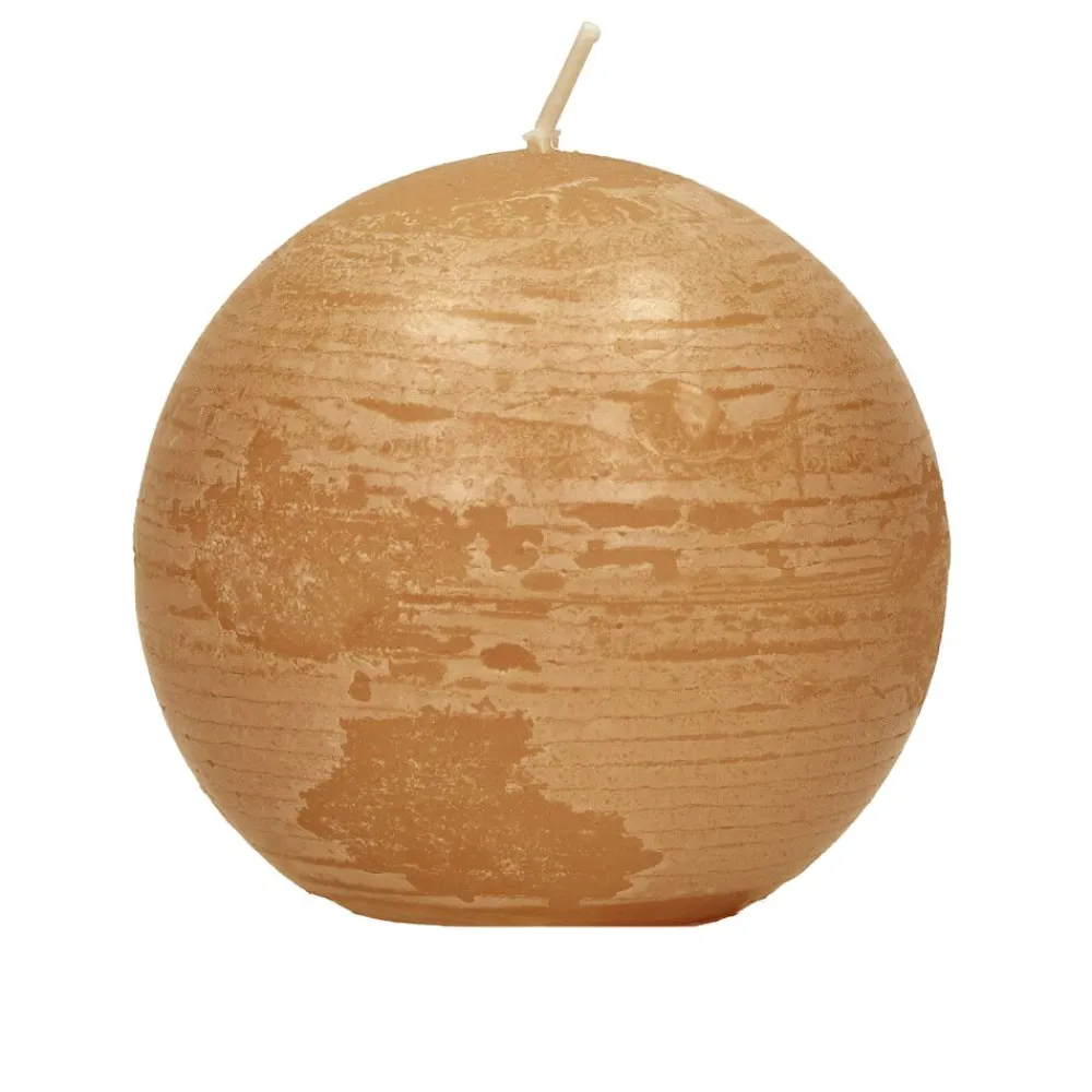 Pomax Bougies-CANDLE - bougie - cire de paraffine - DIA 9 cm - soleil
