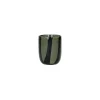 Pomax Photophores / T-lights-CANNES - vase/photophore - verre - DIA 7 x H 8 cm - kaki