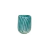 Pomax Photophores / T-lights-CANNES - vase/photophore - verre - DIA 9 x H 11 cm - aqua