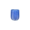 Pomax Photophores / T-lights-CANNES - vase/photophore - verre - DIA 9 x H 11 cm - bleu