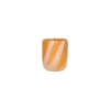 Pomax Photophores / T-lights-CANNES - vase/photophore - verre - DIA 7 x H 8 cm - jaune