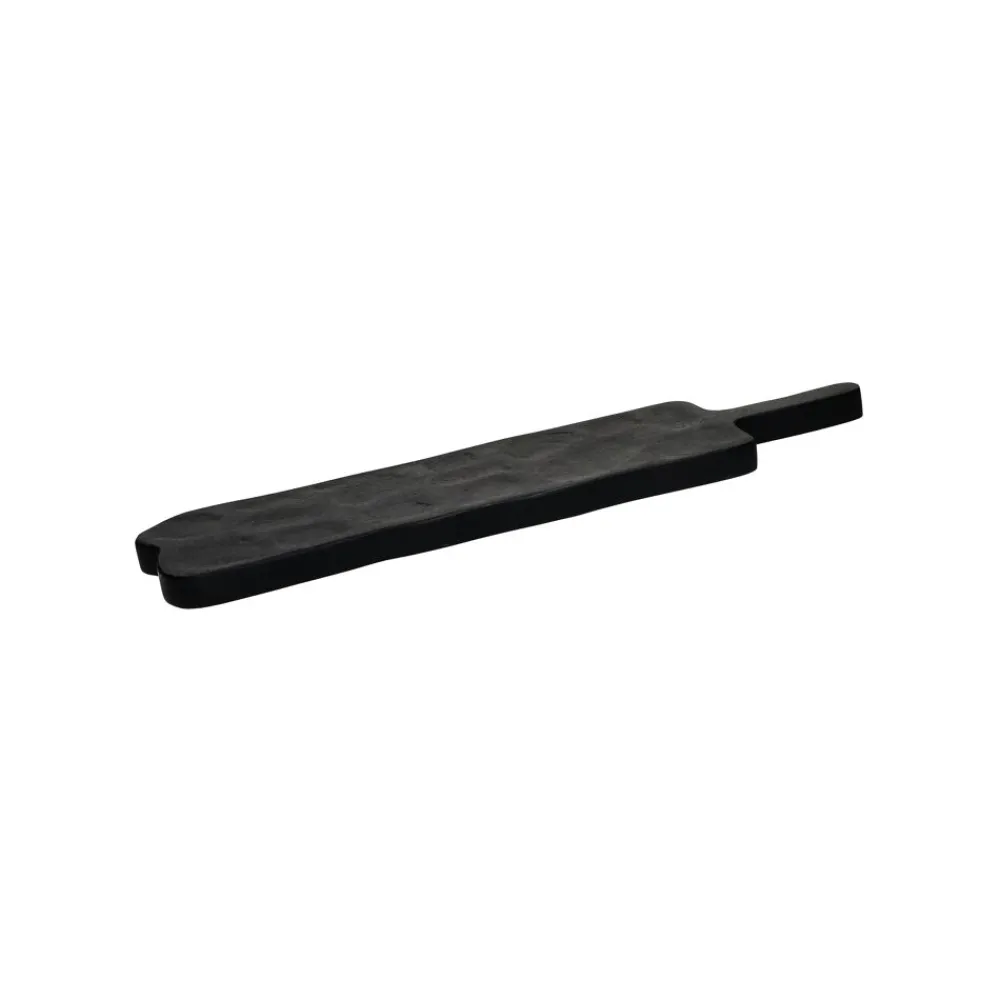 Pomax Planches À Découper-CAPRI - plateau - bois de mangier - L 15 x W 2,2 x H 53,5 cm - noir