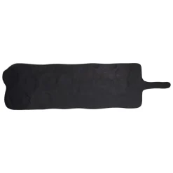 Pomax Planches À Découper-CAPRI - plateau - bois de mangier - L 19,5 x W 2,3 x H 72 cm - noir