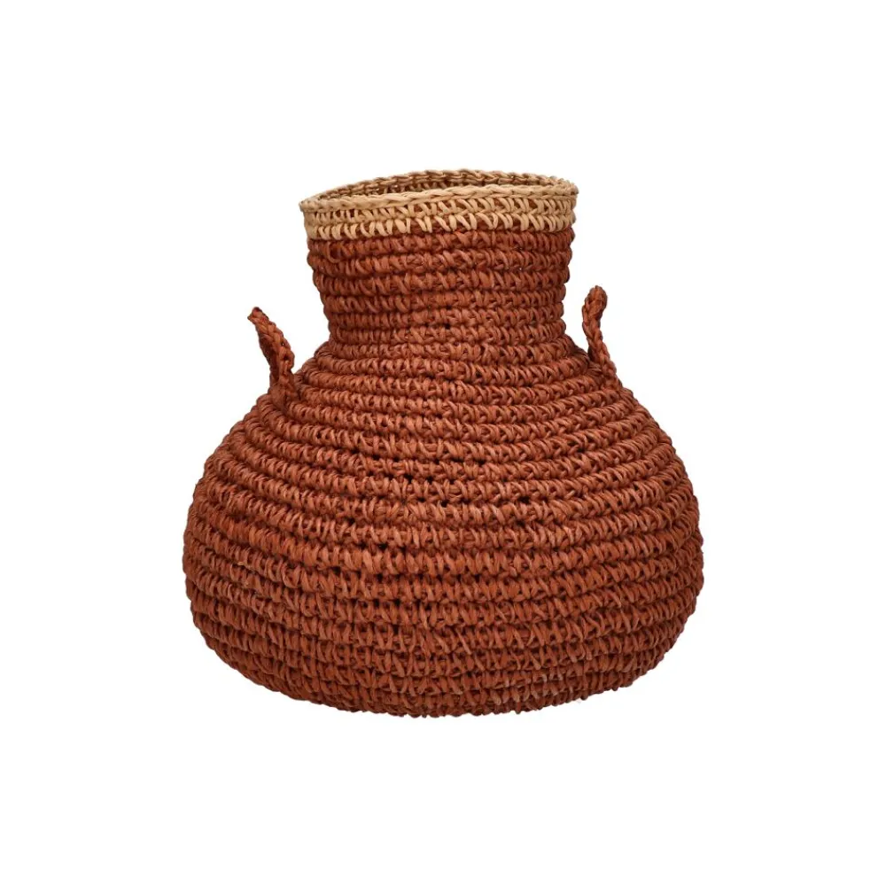 Pomax Bols & Paniers-CARLOS - panier - papier - DIA 24 x H 24 cm - cannelle