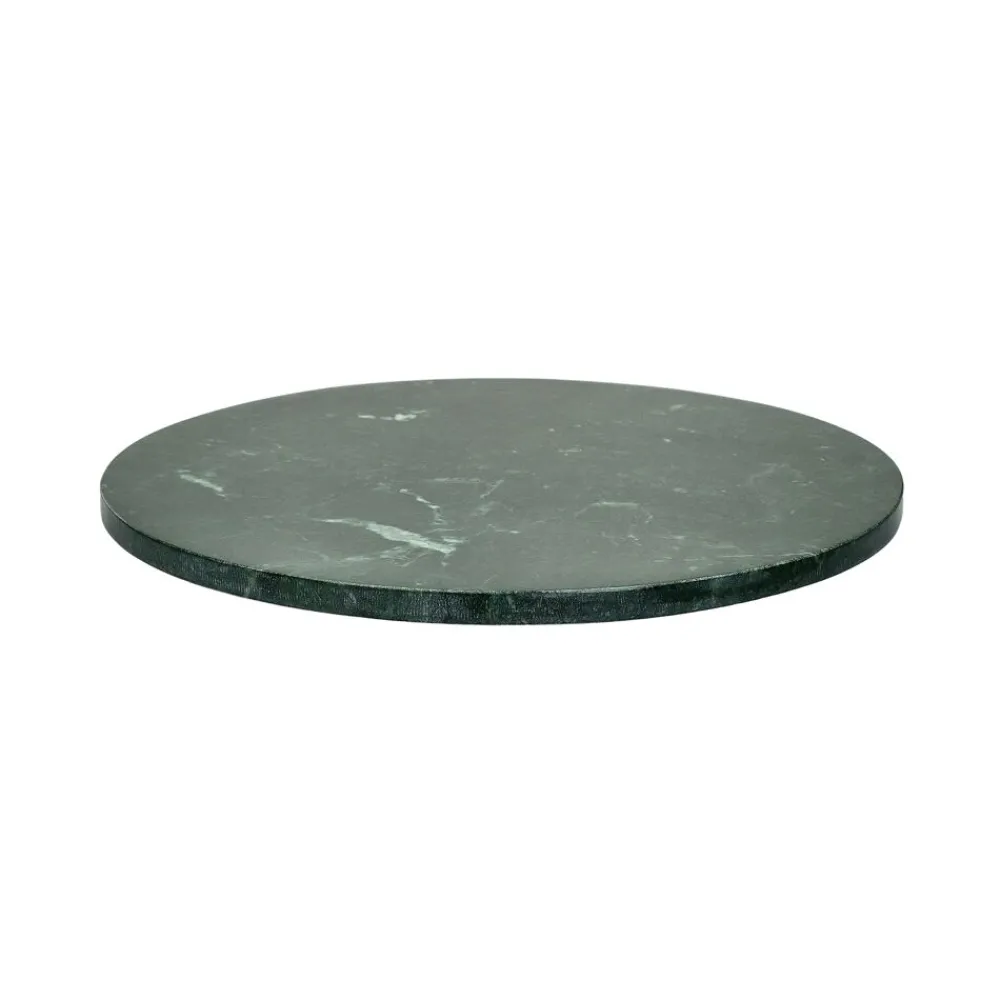 Pomax Concepts Modulaires-CARRARA - dessus de table - marbre - DIA 45 x H 1,5 cm - vert