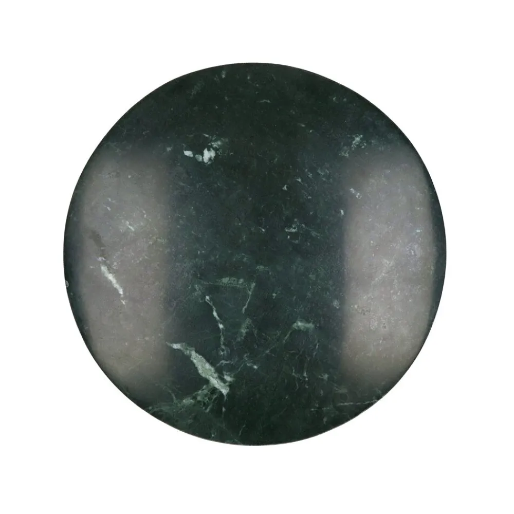 Pomax Concepts Modulaires-CARRARA - dessus de table - marbre - DIA 45 x H 1,5 cm - vert