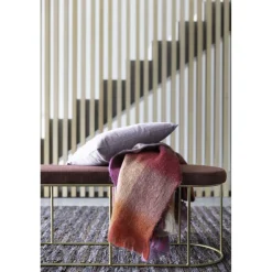 Pomax Tapis-CEYLON - tapis - cuir recyclé - L 240 x W 180 cm - multicolore
