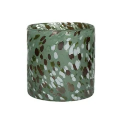 Pomax Photophores / T-lights-CITRIEN - photophore/vase - verre - DIA 20 x H 20 cm - mix de couleurs