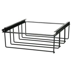 Pomax Concepts Modulaires-CLIX - porte-bouteilles - fer - L 30 x W 30 x H 12 cm - noir