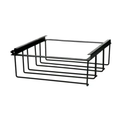 Pomax Concepts Modulaires-CLIX - porte-bouteilles - fer - L 30 x W 30 x H 12 cm - noir