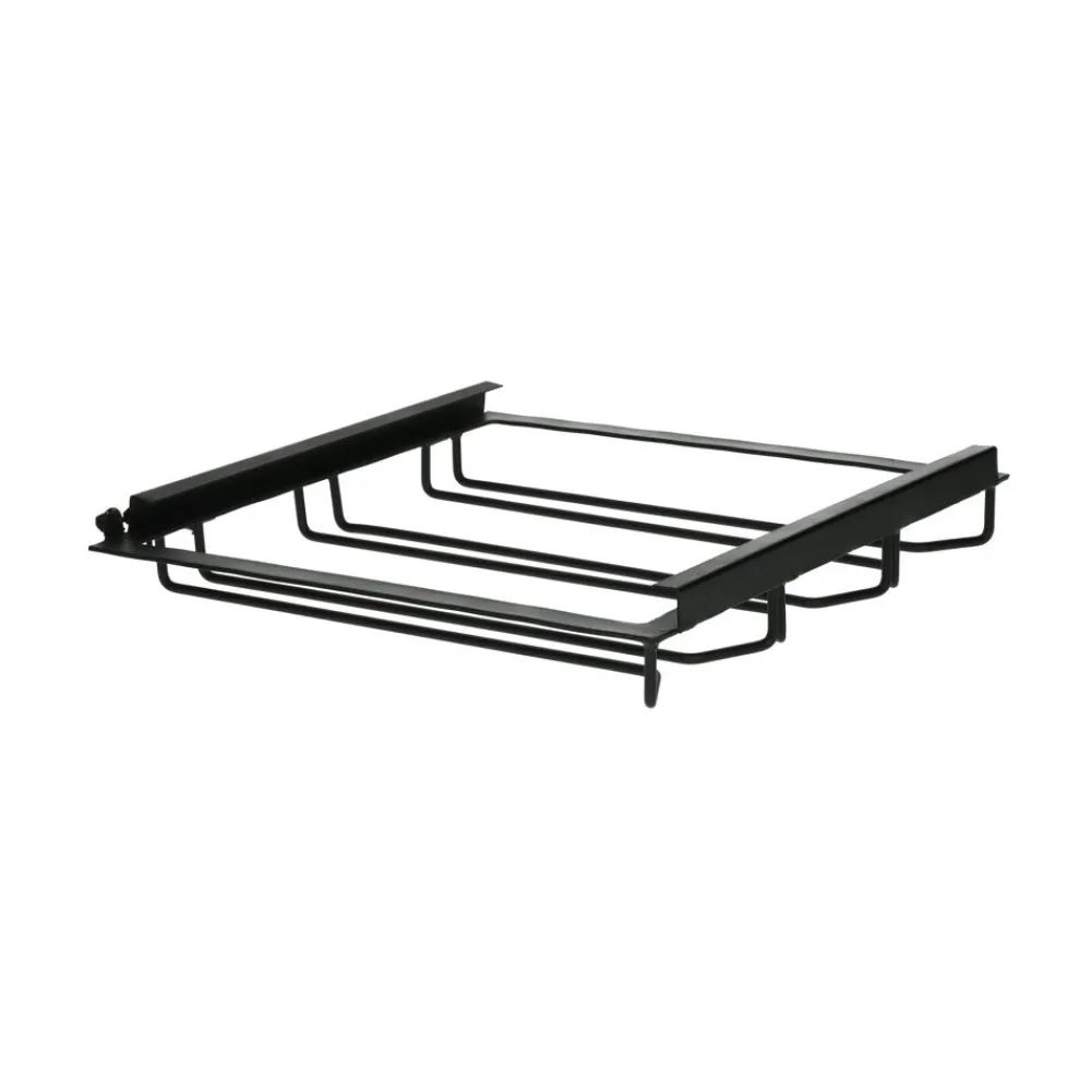 Pomax Concepts Modulaires-CLIX - porte-verres - métal - L 30 x W 30 x H 5 cm - noir