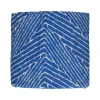 Pomax Plaids-CORFINO - couverture - coton / acrylique - L 200 x W 150 cm - bleu